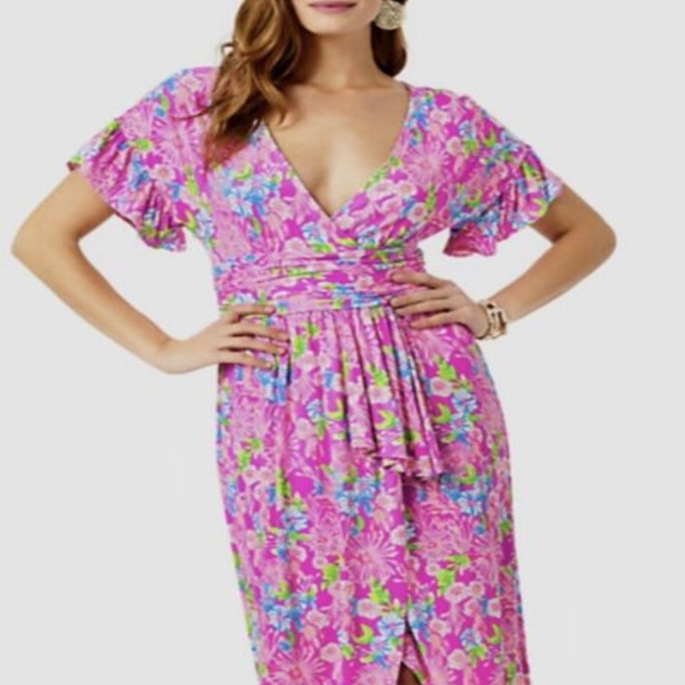 NWOT Lilly Pulitzer Anchorage Midi Dress